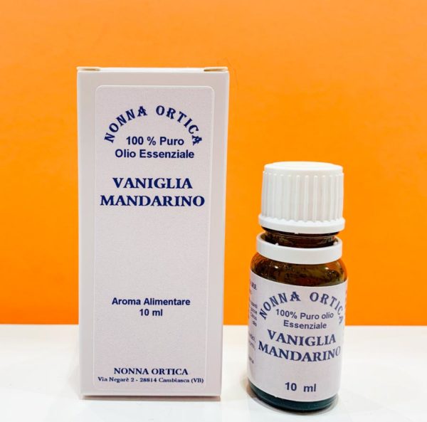 Olio essenziale - vaniglia mandarino - Nonna Ortica | Erboristeria Erbainfusa Como | Shop Online