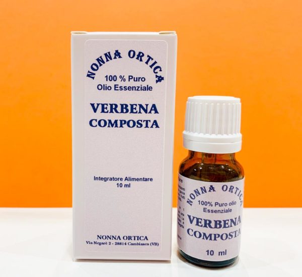 Olio essenziale - verbena composta - Nonna Ortica | Erboristeria Erbainfusa Como | Shop Online