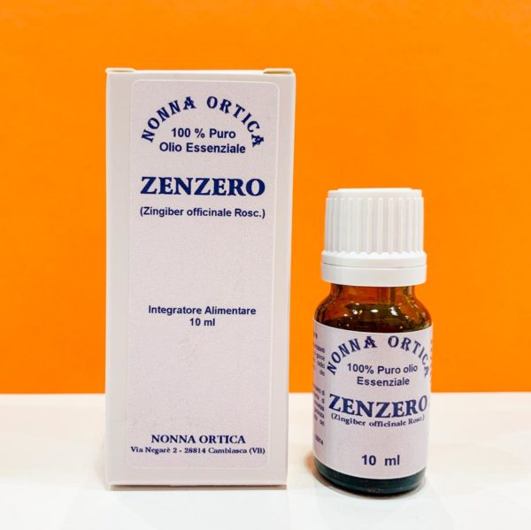 Olio essenziale - zenzero - Nonna Ortica | Erboristeria Erbainfusa Como | Shop Online