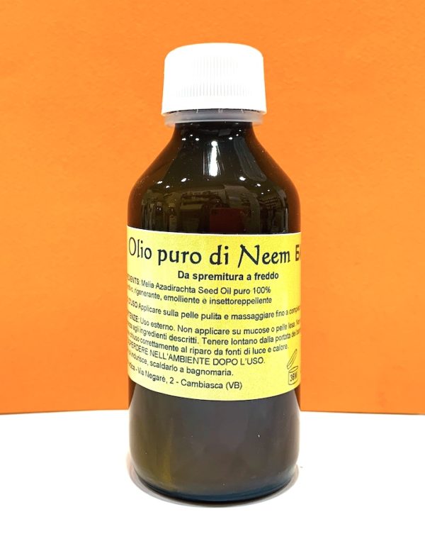 Olio puro di Neem bio - Nonna Ortica | Erboristeria Erbainfusa Como | Shop Online
