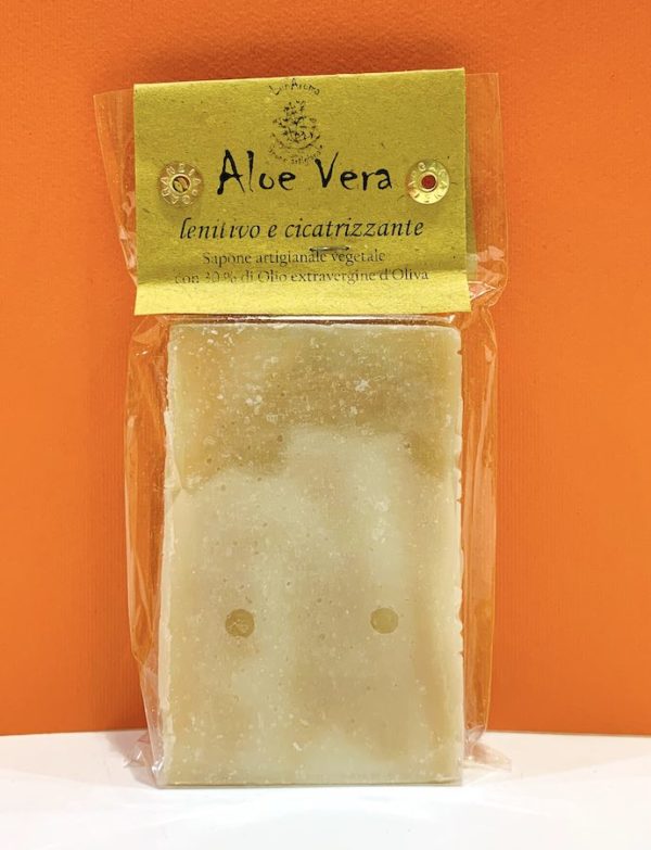 Sapone vegetale - aloe vera - Lunaroma | Erboristeria Erbainfusa Como | Shop Online