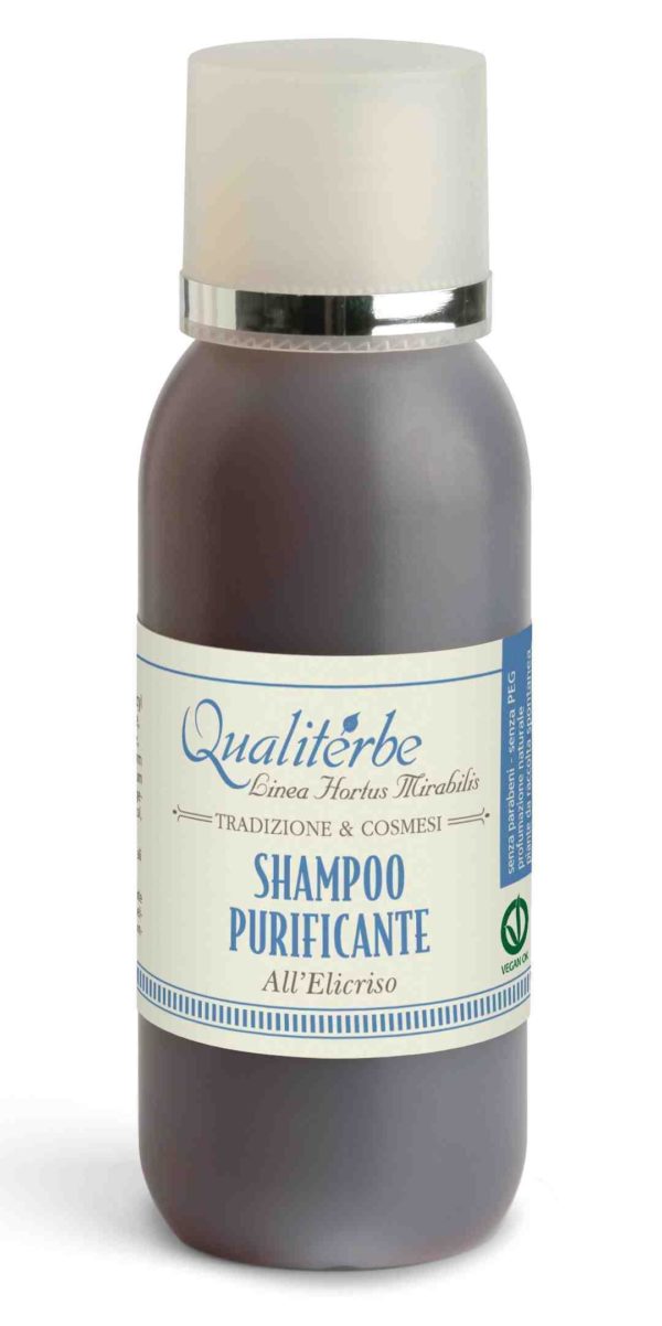 Shampoo purificante all'infuso di elicriso - Qualiterbe | Erboristeria Erbainfusa Como | Shop Online
