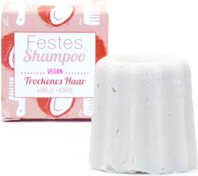 Shampoo solido - capelli secchi - vaniglia e cocco - Lamazuna | Erboristeria Erbainfusa Como | Shop Online