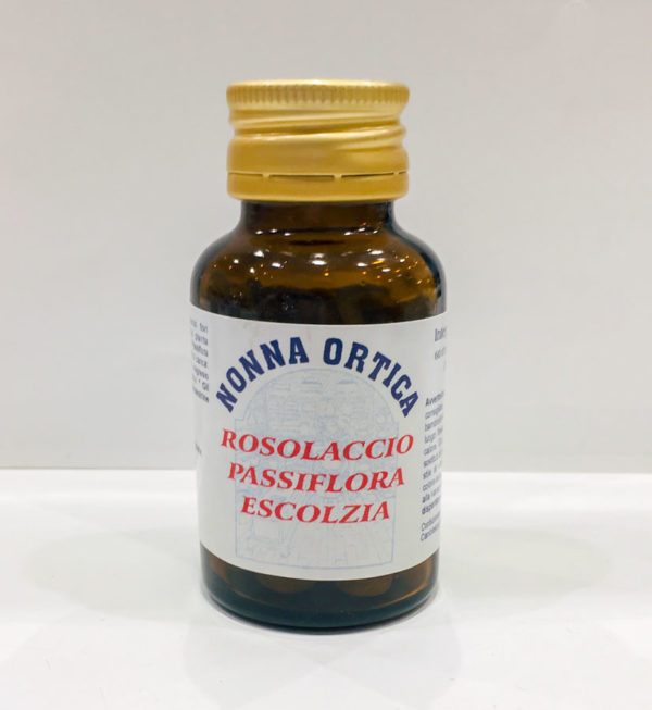 Compresse - rosolaccio passiflora escolzia - Nonna Ortica | Erboristeria Erbainfusa Como | Shop Online