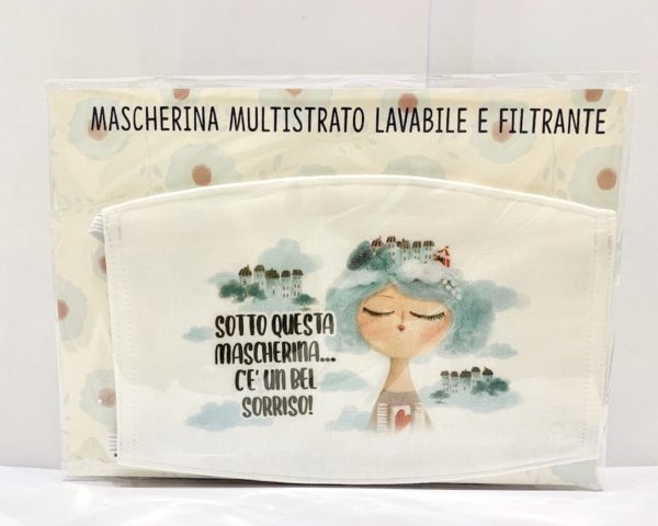 Mascherina lavabile - 1 - Arcadia | Erboristeria Erbainfusa Como | Shop Online