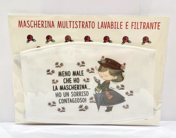 Mascherina lavabile - 6 - Arcadia | Erboristeria Erbainfusa Como | Shop Online