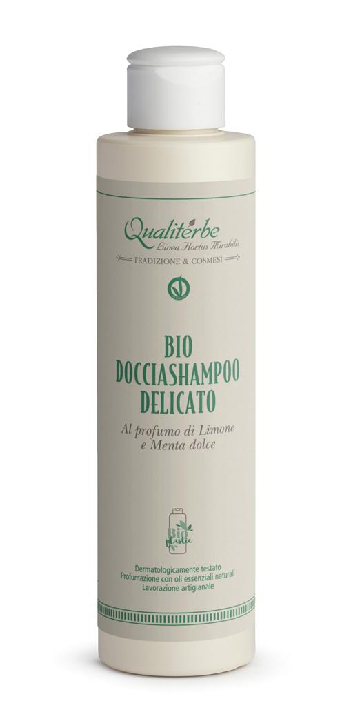 Bio doccia shampoo delicato limone e menta dolce - Qualiterbe | Erboristeria Erbainfusa Como | Shop Online