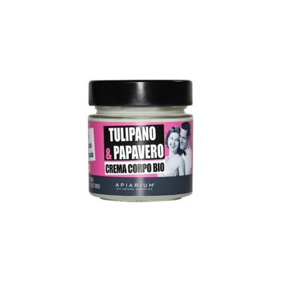 Crema corpo - tulipano e papavero - Apiarium | Erboristeria Erbainfusa Como | Shop Online