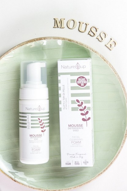 Mousse detergente viso - Nature Up | Erboristeria Erbainfusa Como | Shop Online