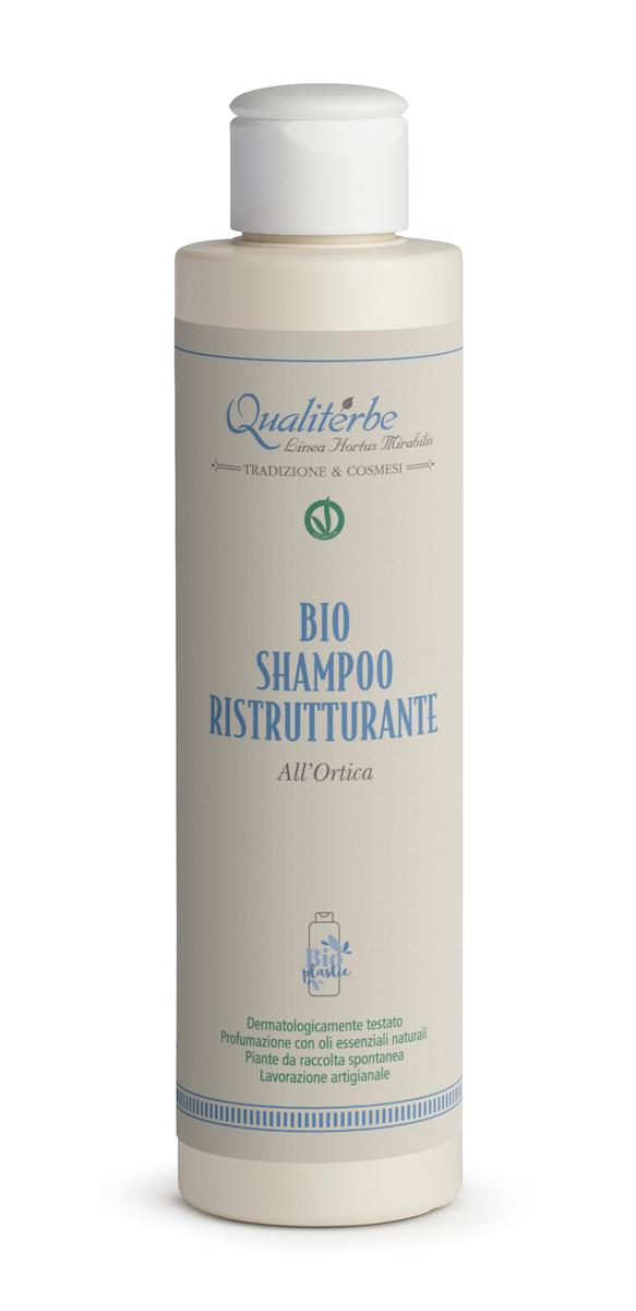 Shampoo ristrutturante al succo d'ortica - Qualiterbe | Erboristeria Erbainfusa Como | Shop Online
