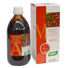 Mirtillo rosso succo - Santiveri | Erboristeria Erbainfusa Como | Shop Online