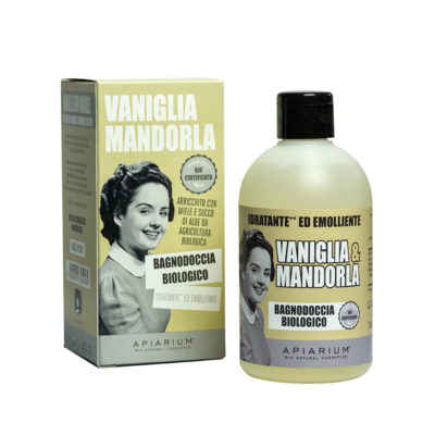 Bagno doccia - vaniglia e mandorla - Apiarium | Erboristeria Erbainfusa Como | Shop Online
