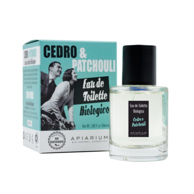 Eau de toilette bio cedro e patchouli - Apiarium | Erboristeria Erbainfusa Como | Shop Online