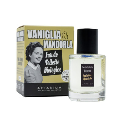 Eau de toilette bio vaniglia e mandorla - Apiarium | Erboristeria Erbainfusa Como | Shop Online