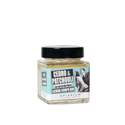 Scrub corpo bio cedro e patchouli - Apiarium | Erboristeria Erbainfusa Como | Shop Online