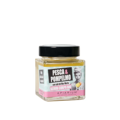 Scrub corpo bio pesca e pompelmo - Apiarium | Erboristeria Erbainfusa Como | Shop Online