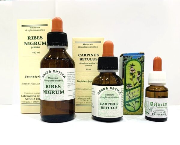 Kit allergia - rinite sinusite - collirio - Erbainfusa | Erboristeria Erbainfusa Como | Shop Online