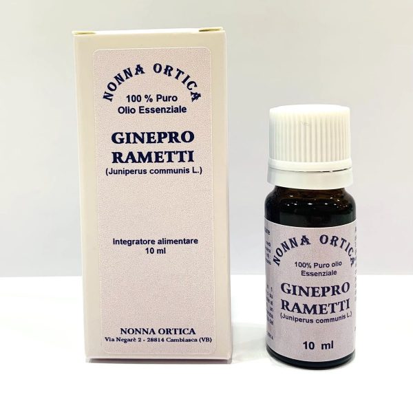 Olio essenziale - Ginepro rametti - Nonna Ortica | Erboristeria Erbainfusa Como | Shop Online