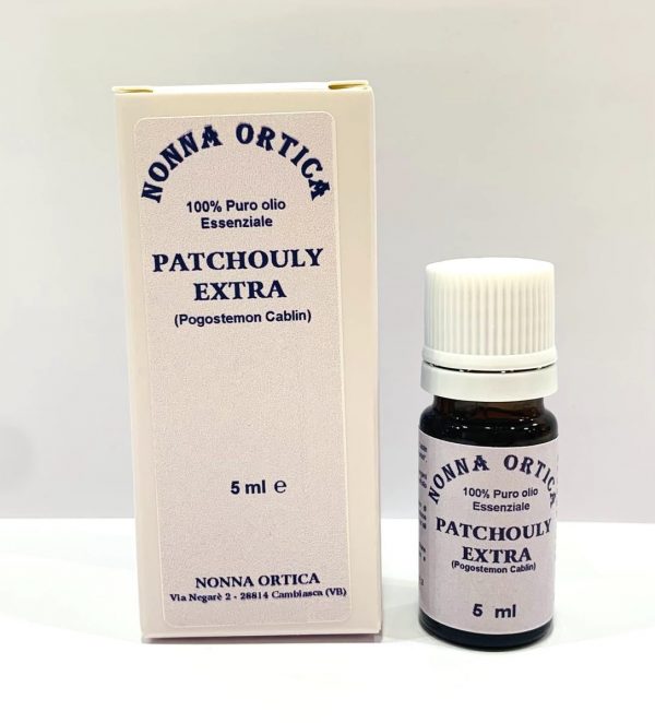 Olio essenziale - Patchouly extra - Nonna Ortica | Erboristeria Erbainfusa Como | Shop Online