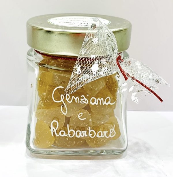 Caramelle morbide Genziana e Rabarbaro - Erbainfusa | Erboristeria Erbainfusa Como | Shop Online