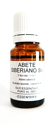 Olio essenziale - Abete siberiano BIO - Essenthya | Erboristeria Erbainfusa Como | Shop Online