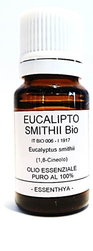 Olio essenziale - Eucalipto smithii BIO - Essenthya | Erboristeria Erbainfusa Como | Shop Online