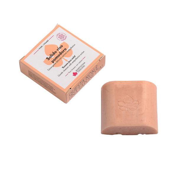 Sapone solido viso - pomodoro - Biofficina Toscana | Erboristeria Erbainfusa Como | Shop Online