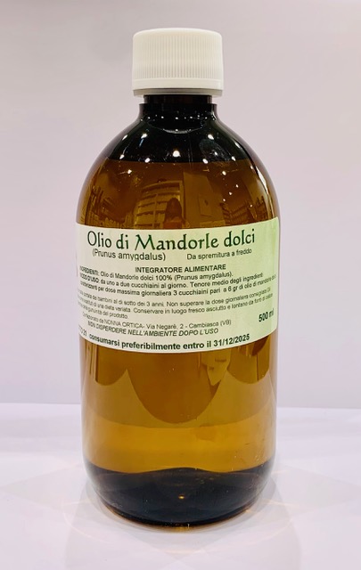 Olio Mandorle Dolci - Nonna Ortica | Erboristeria Erbainfusa Como | Shop Online