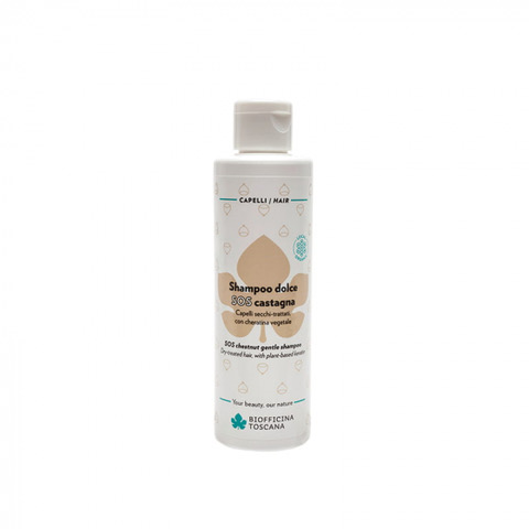 Shampoo dolce SOS castagna - Biofficina Toscana | Erboristeria Erbainfusa Como | Shop Online