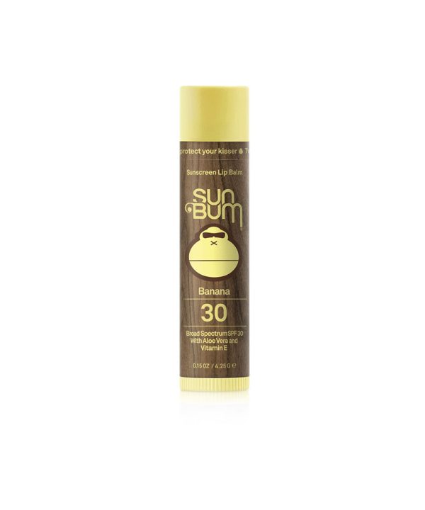 Balsamo labbra banana SPF30 - Sunbum | Erboristeria Erbainfusa Como | Shop Online