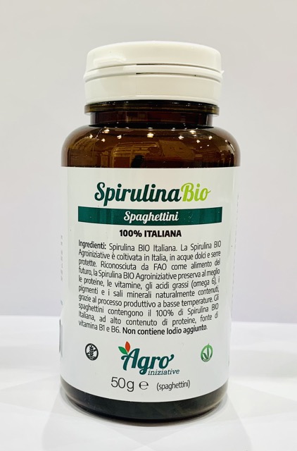 Spirulina Bio Spaghetti - AgroIniziative | Erboristeria Erbainfusa Como | Shop Online Media