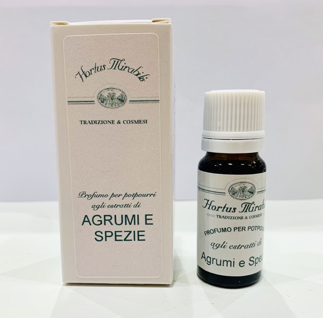 Olio essenziale Agrumi e Spezie - Hortus Mirabilis | Erboristeria Erbainfusa Como | Shop Online