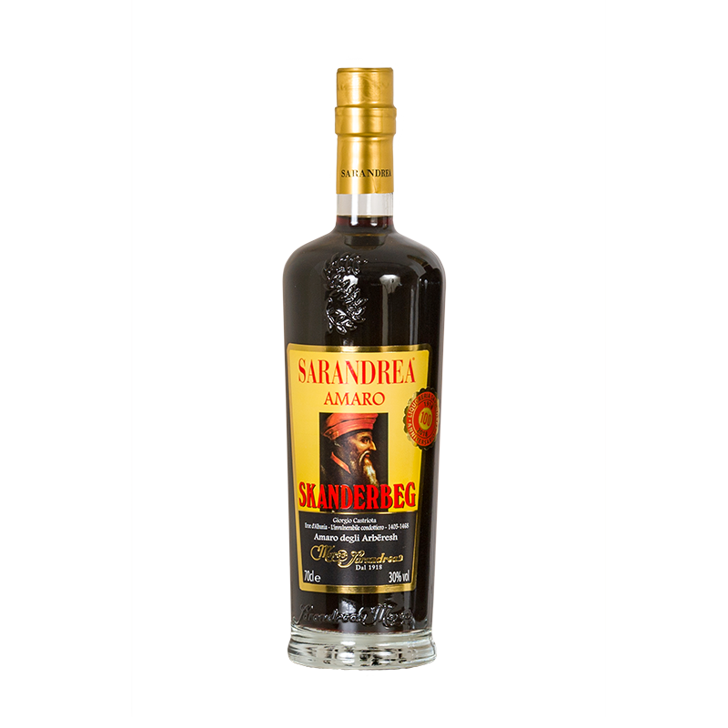 Amaro Skanderbeg 70 cl - Sarandrea | Erboristeria Erbainfusa Como | Shop Online