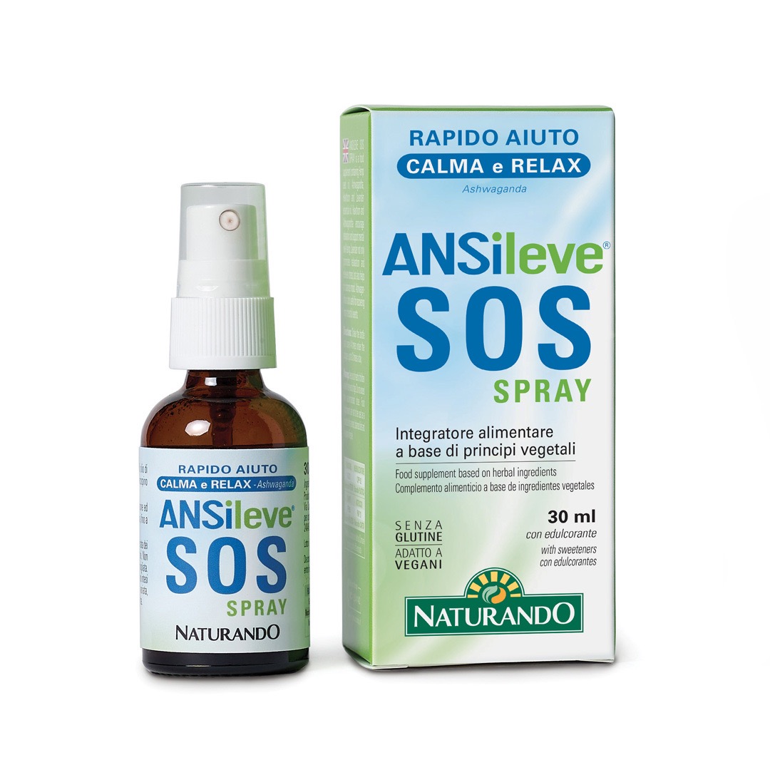 Ansileve SOS Spray - Naturando | Erboristeria Erbainfusa Como | Shop Online
