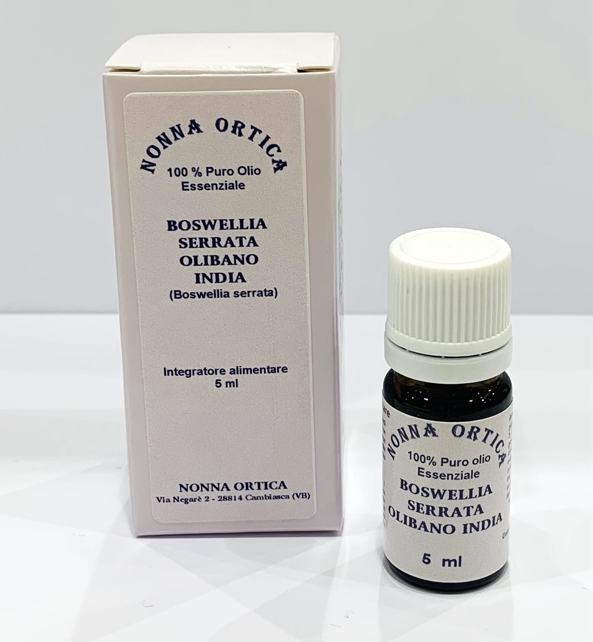 Olio essenziale – Boswellia Serrata – Nonna Ortica | Erboristeria Erbainfusa Como | Shop Online