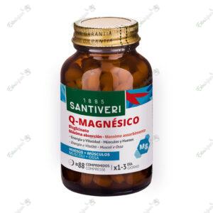 Q magnesio compresse - Santiveri | Erboristeria Erbainfusa Como | Shop Online